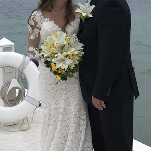 Beautiful wedding dress